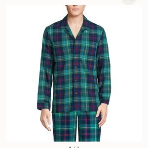 Lands' End Flannel Pajama Set